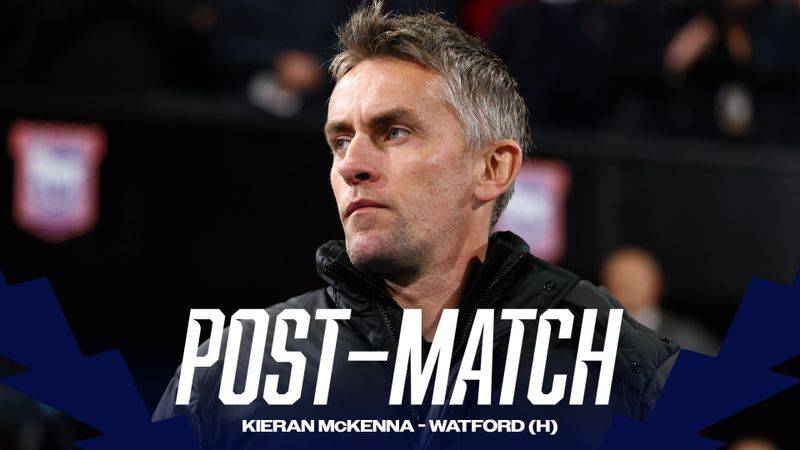 KIERAN ON DRAW WITH WATFORD