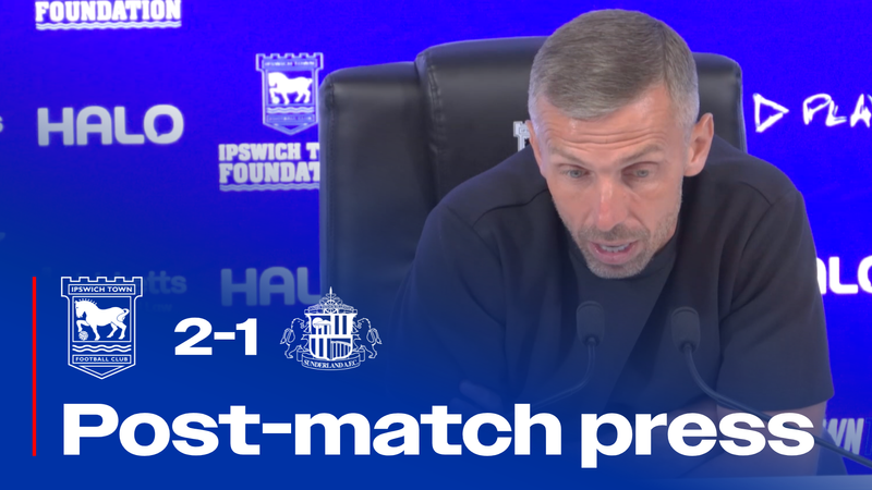GARY O'NEIL'S POST-SUNDERLAND PRESS CONFERENCE
