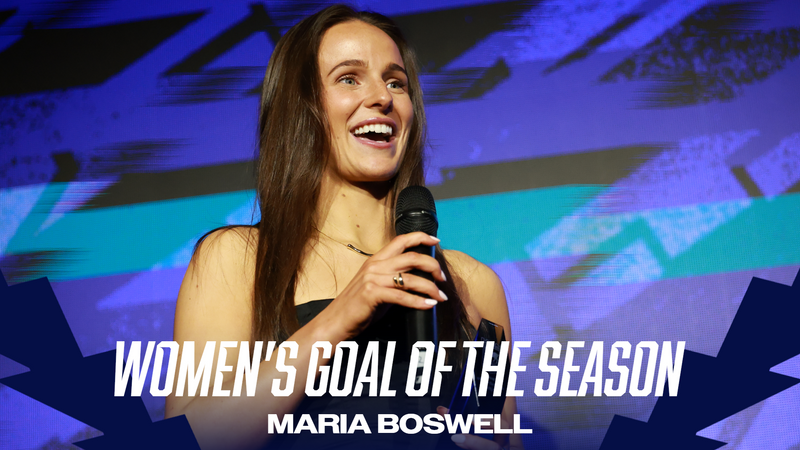 WOMEN'S GOAL OF THE SEASON | MARIA BOSWELL