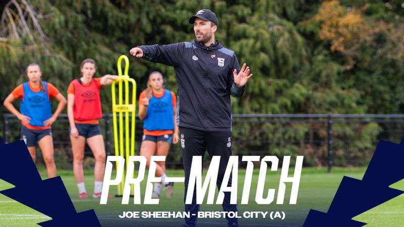 JOE AHEAD OF BRISTOL CITY CLASH