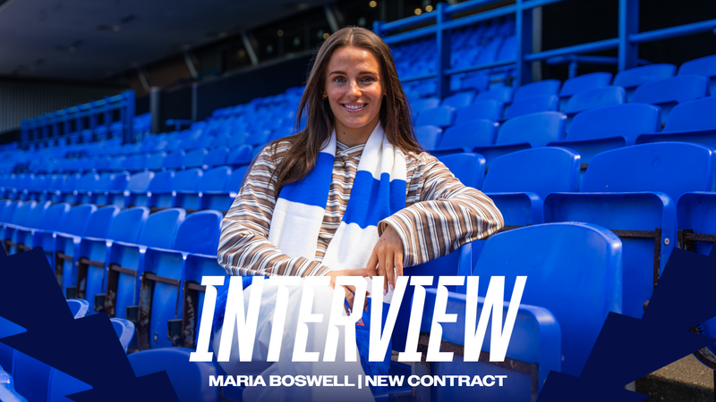 MARIA BOSWELL AFTER SIGNING NEW DEAL