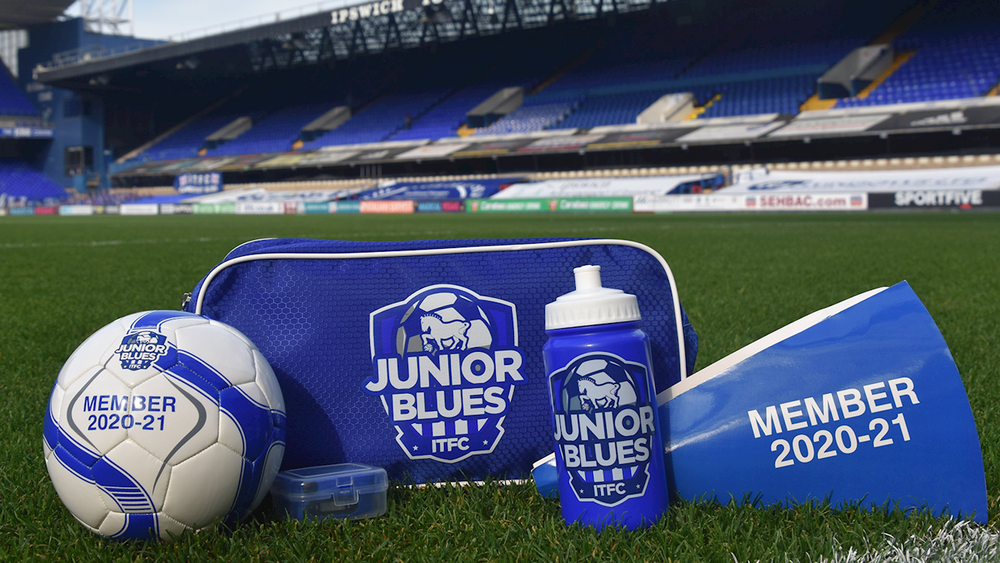 Ipswich Town JUNIOR BLUES MEMBERSHIPS ON SALE MONDAY