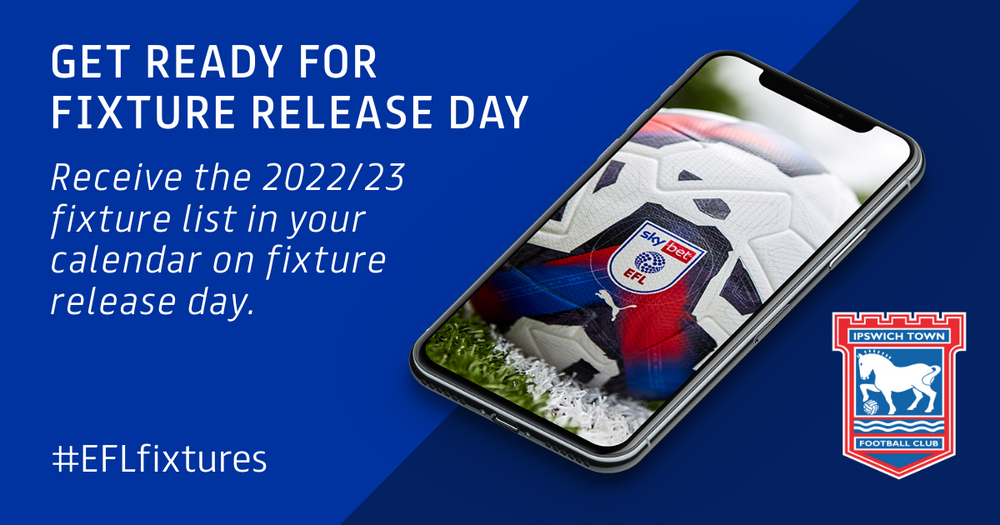 Ipswich Town FC | GET OUR FIXTURES STRAIGHT ONTO YOUR CALENDAR
