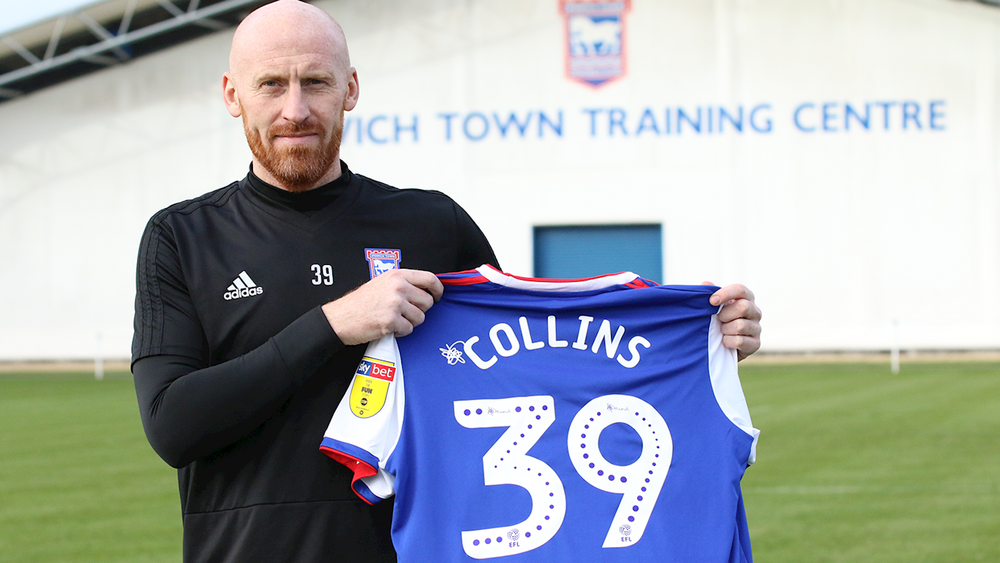 Ipswich Town JAMES COLLINS JOINS TOWN