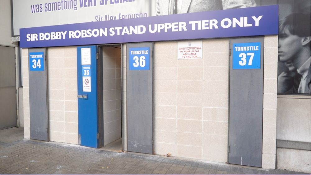 Ipswich Town FC NEW TURNSTILE ENTRY PROCEDURE FOR SIR BOBBY ROBSON STAND