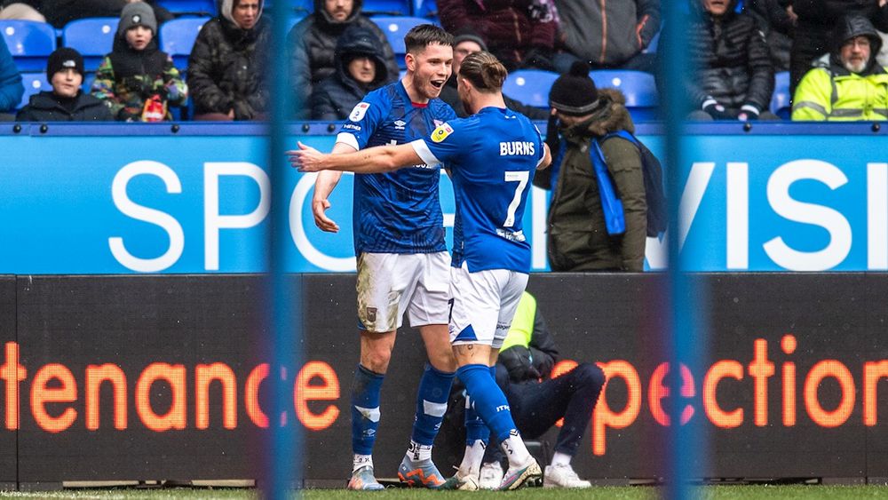 Ipswich Town FC GEORGE WINS GOAL OF THE MONTH