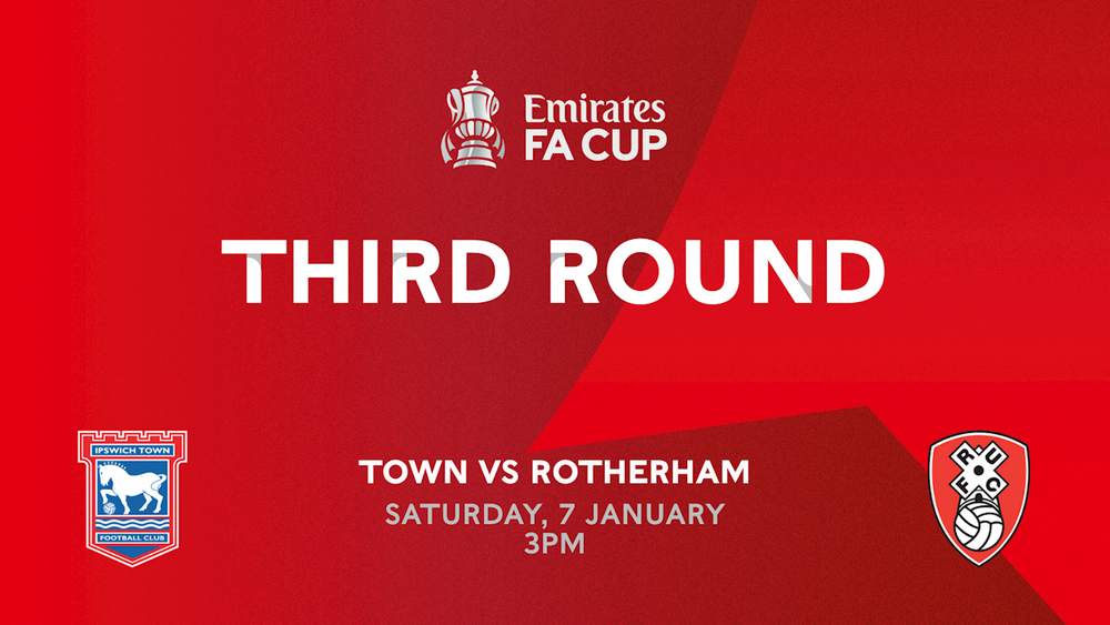 Ipswich Town FC | FA CUP FIXTURE CONFIRMED