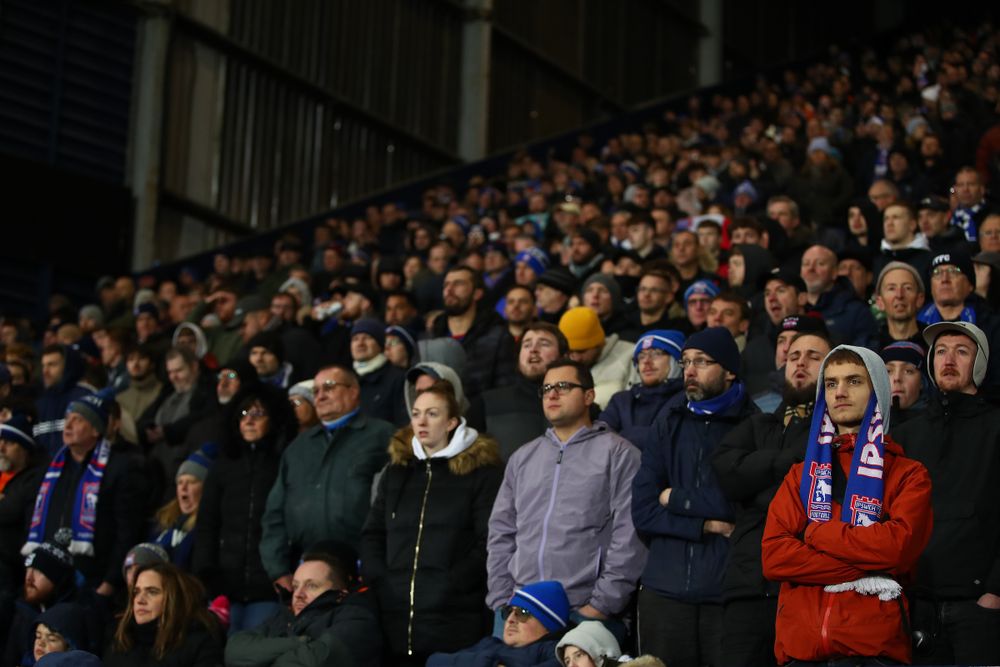 Ipswich Town fans at West Brom Ipswich Town fans at West Brom