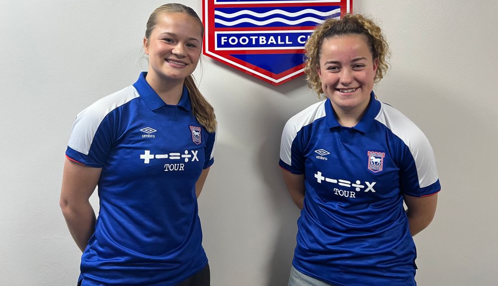 Ipswich Town FC | TRACTOR GIRLS SIGN SPURS DUO